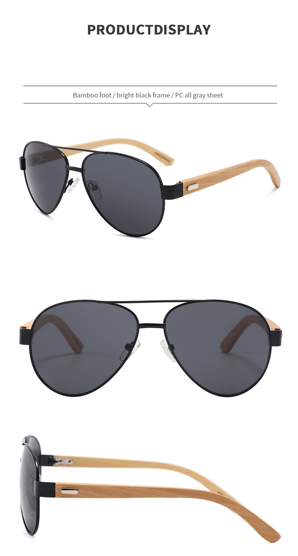 Bamboo Sunglasses One Piece