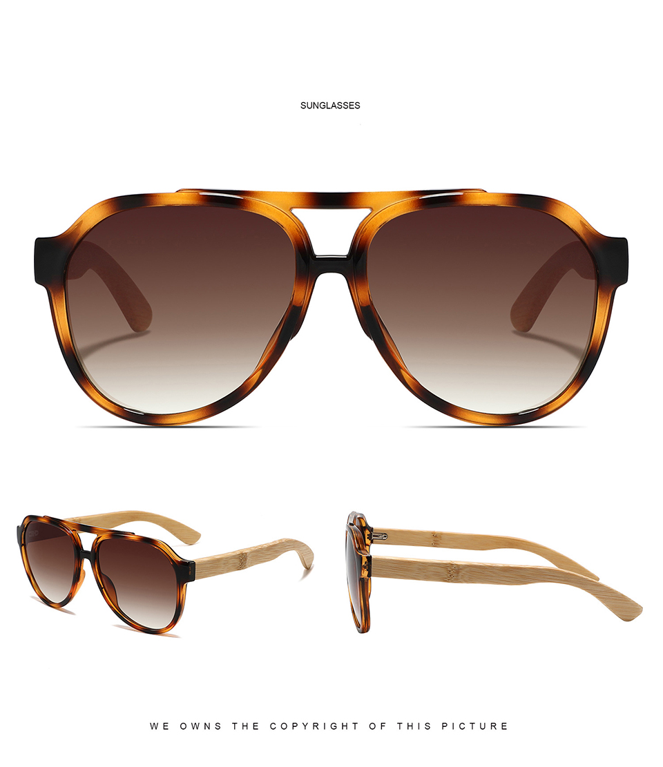 Bamboo Sunglasses Unisex