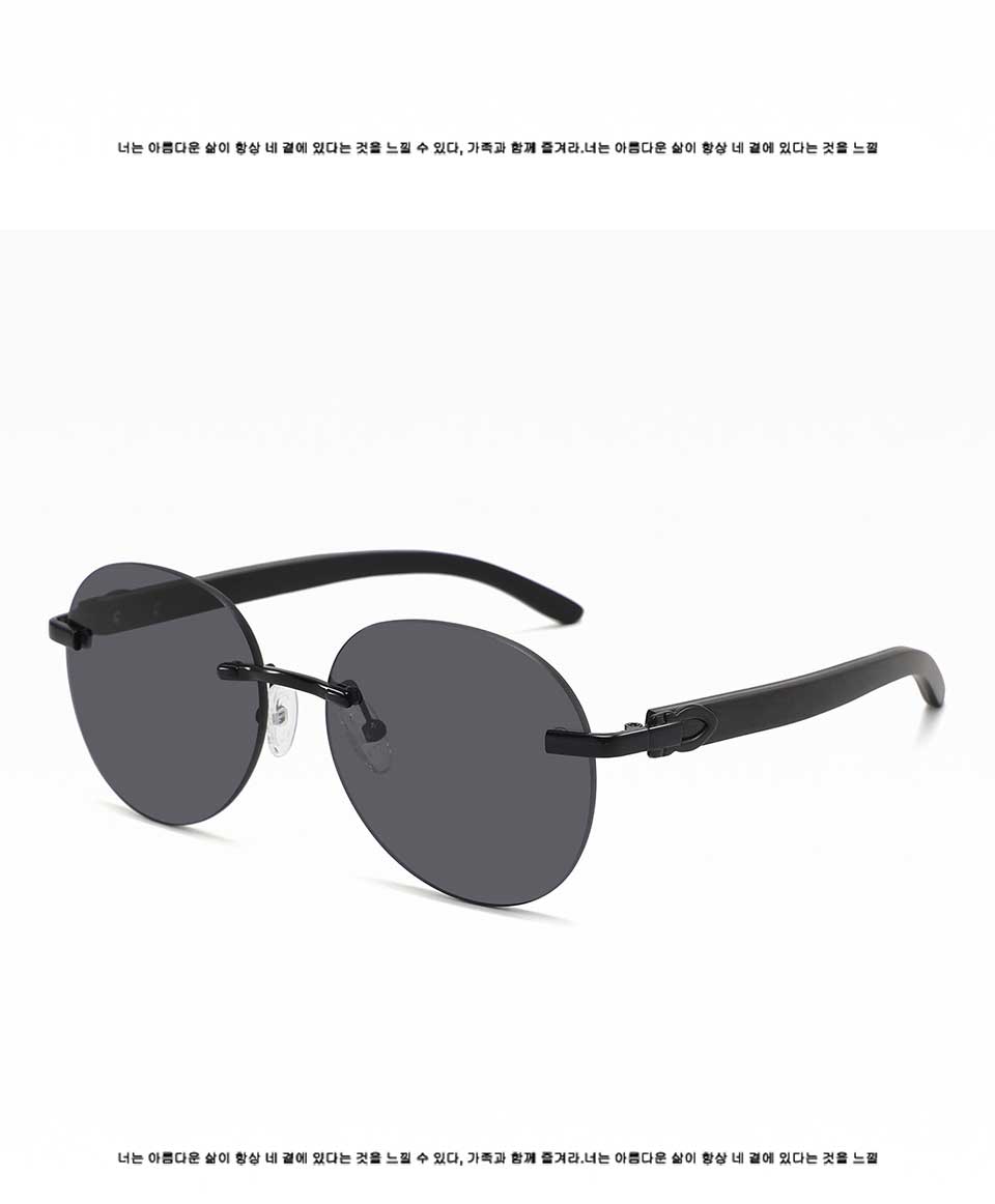 Black Circle Glasses