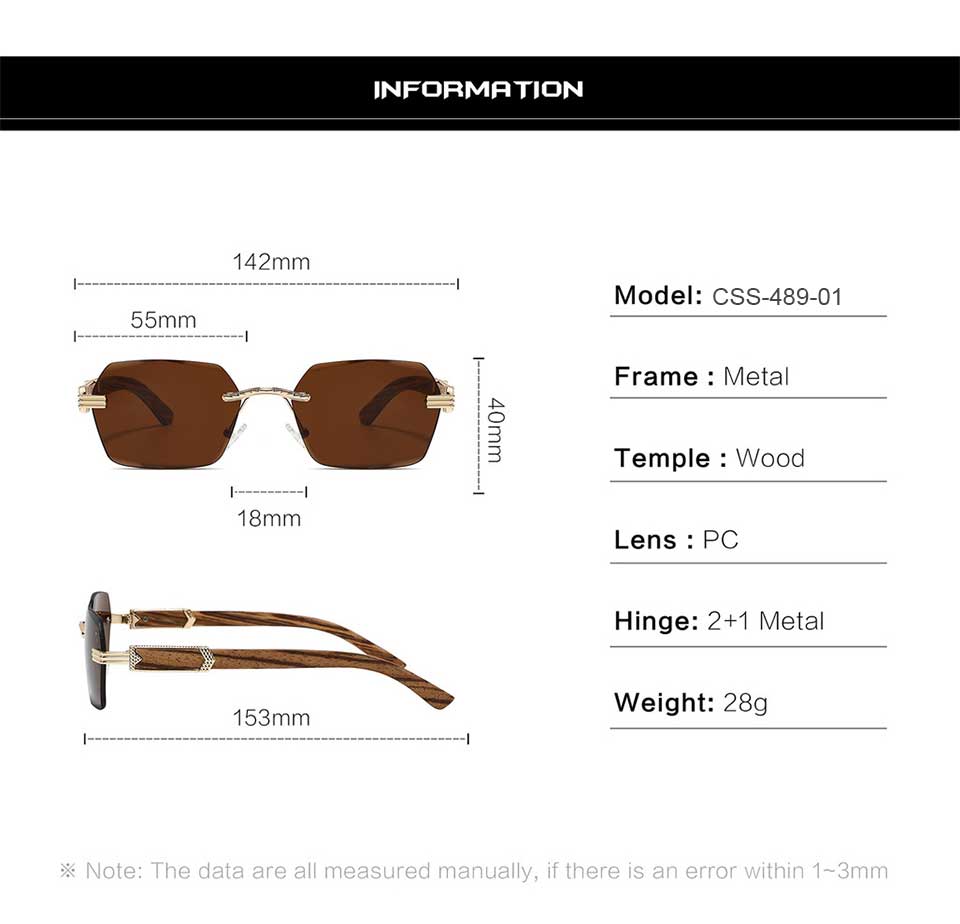 Blue Frame Sunglasses