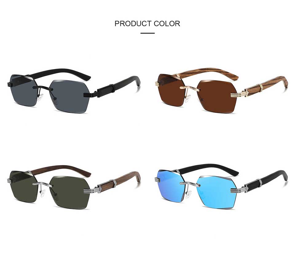 Blue Lens Sunglasses Mens