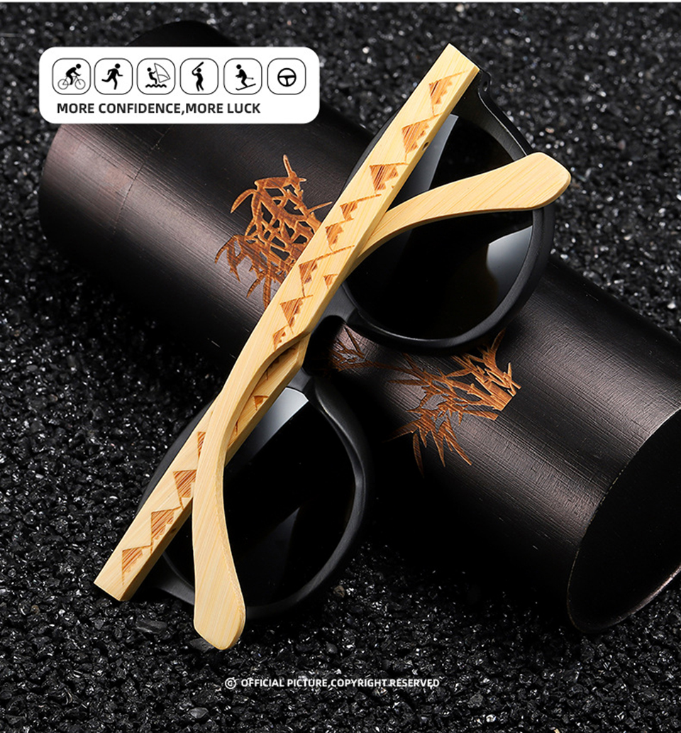 Cheap Bamboo Sunglasses