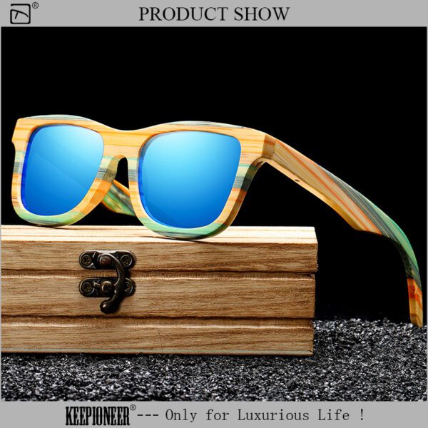 Custom Bamboo Sunglasses