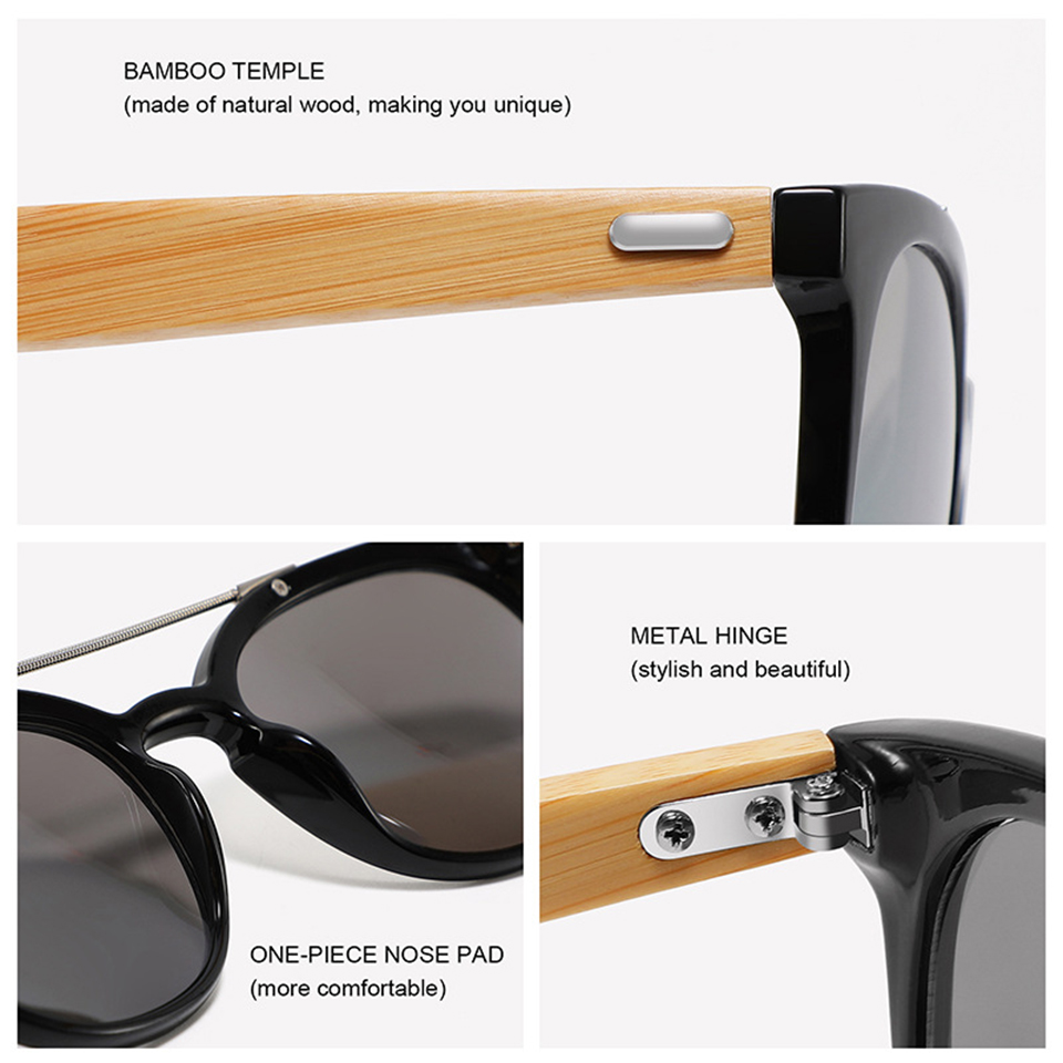 Designer Bamboo Glasses