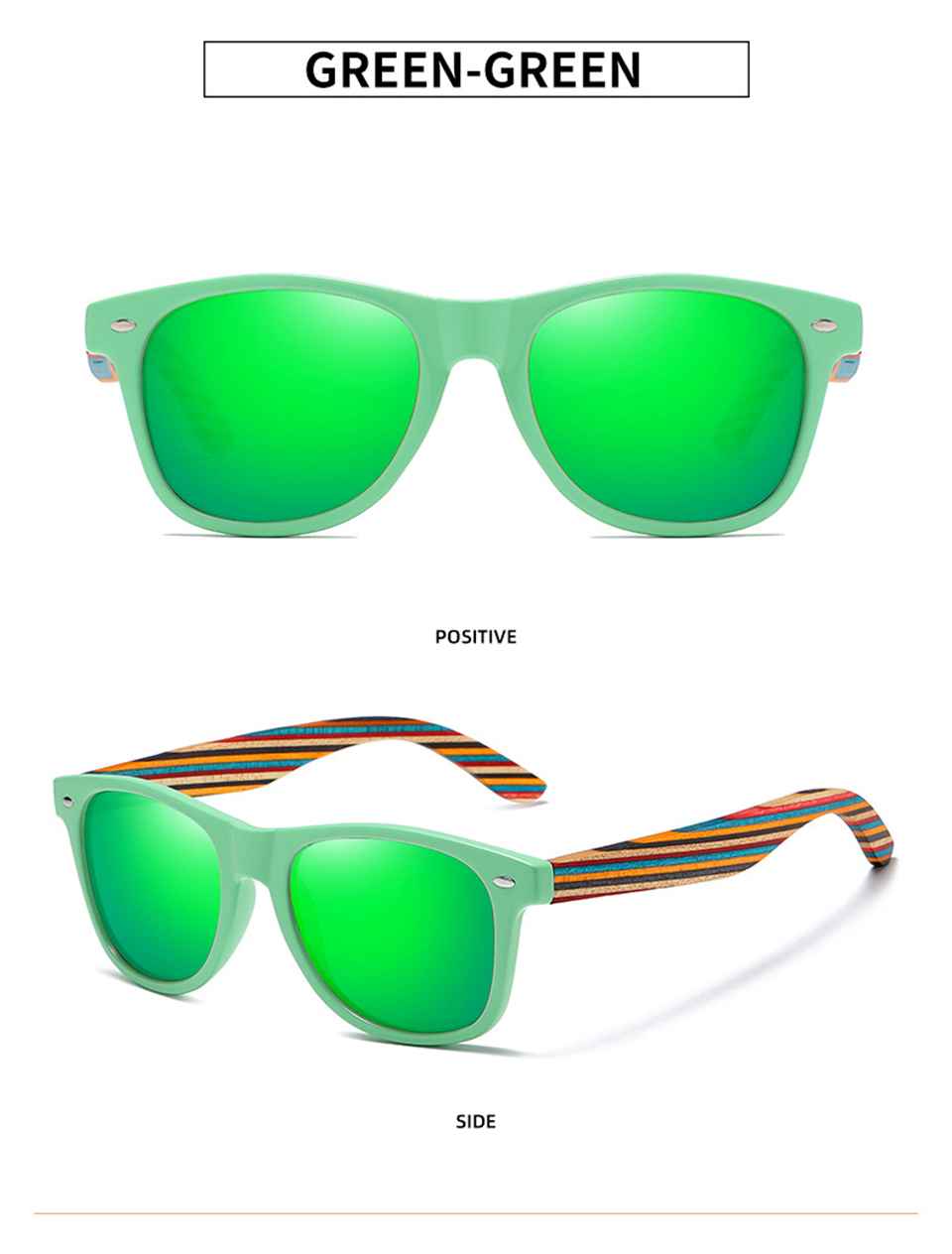 Wooden Arm Sunglasses Designer Glasses Frames For Women