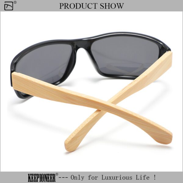 Engraved Bamboo Sunglasses