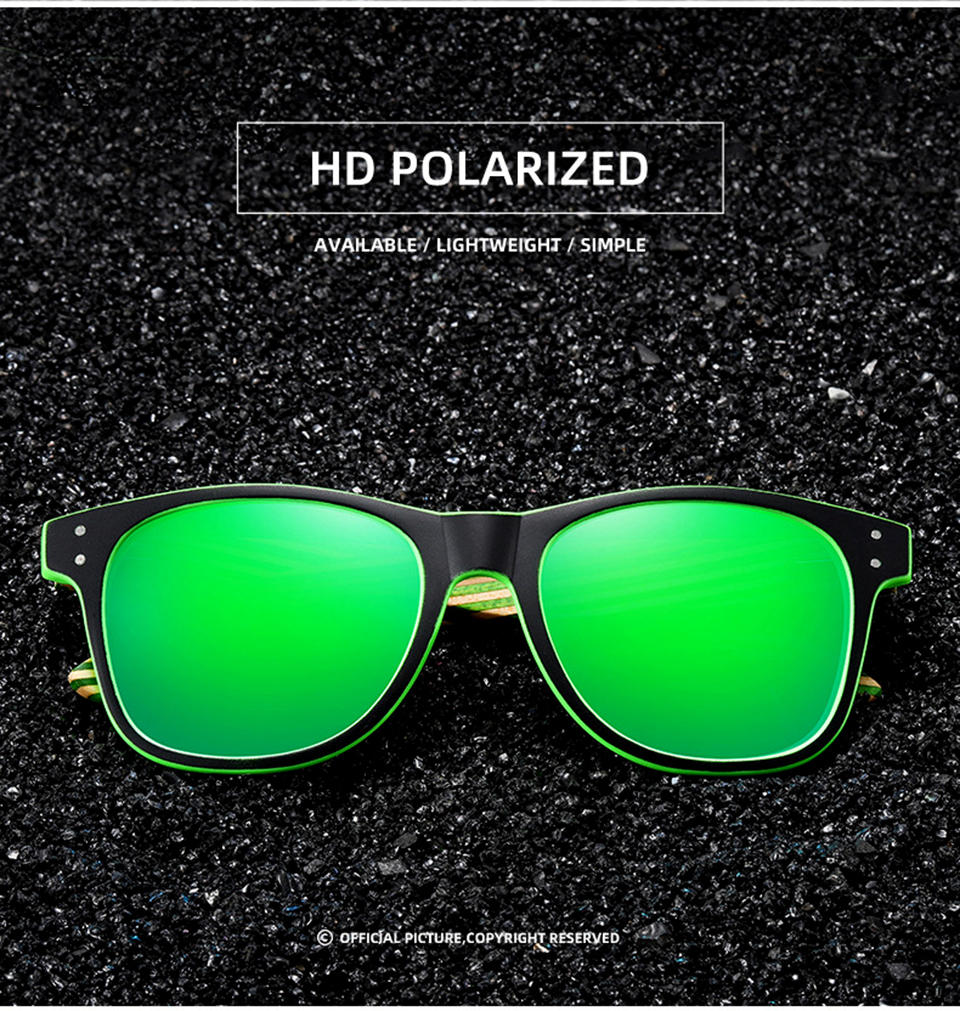 Wood Temple Sunglasses Futuristic Sunglasses