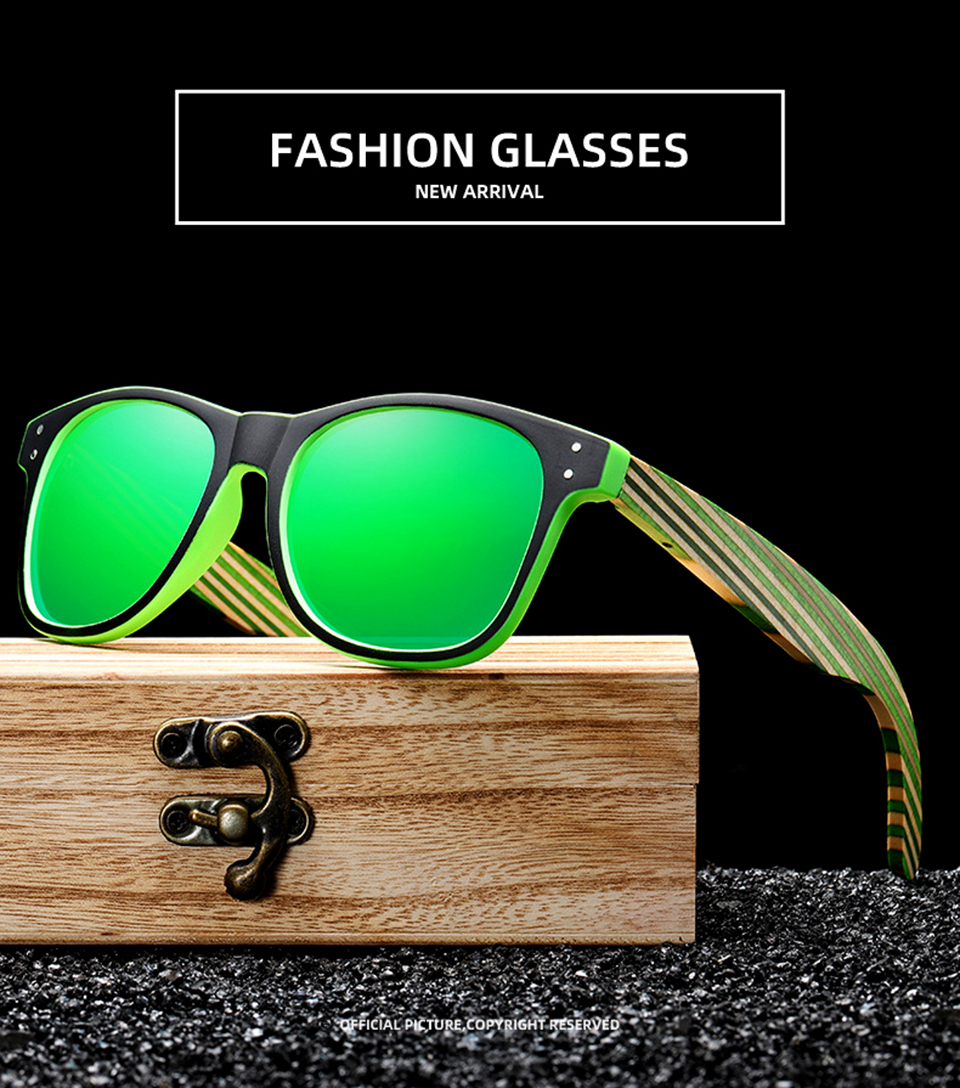 Wood Temple Sunglasses Golf Glasses