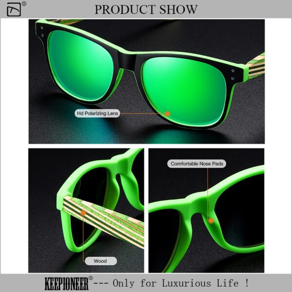 Green Lens Sunglasses