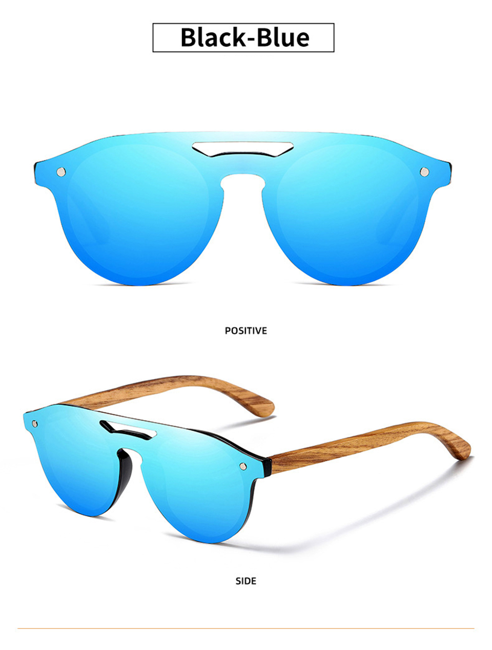 Polarized Rimless Sunglasses Heart Glasses