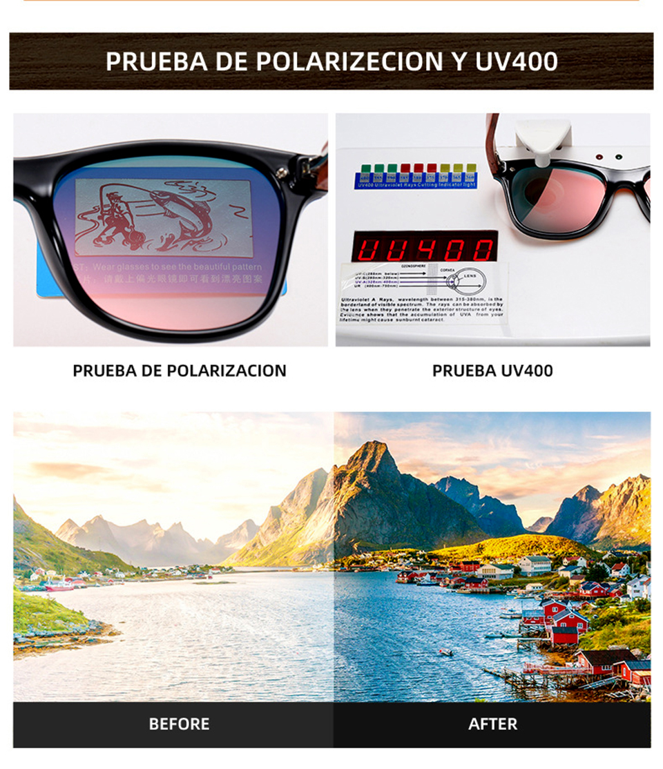 Handmade Wooden Polarized Sunglasses Kids Eye Glasses