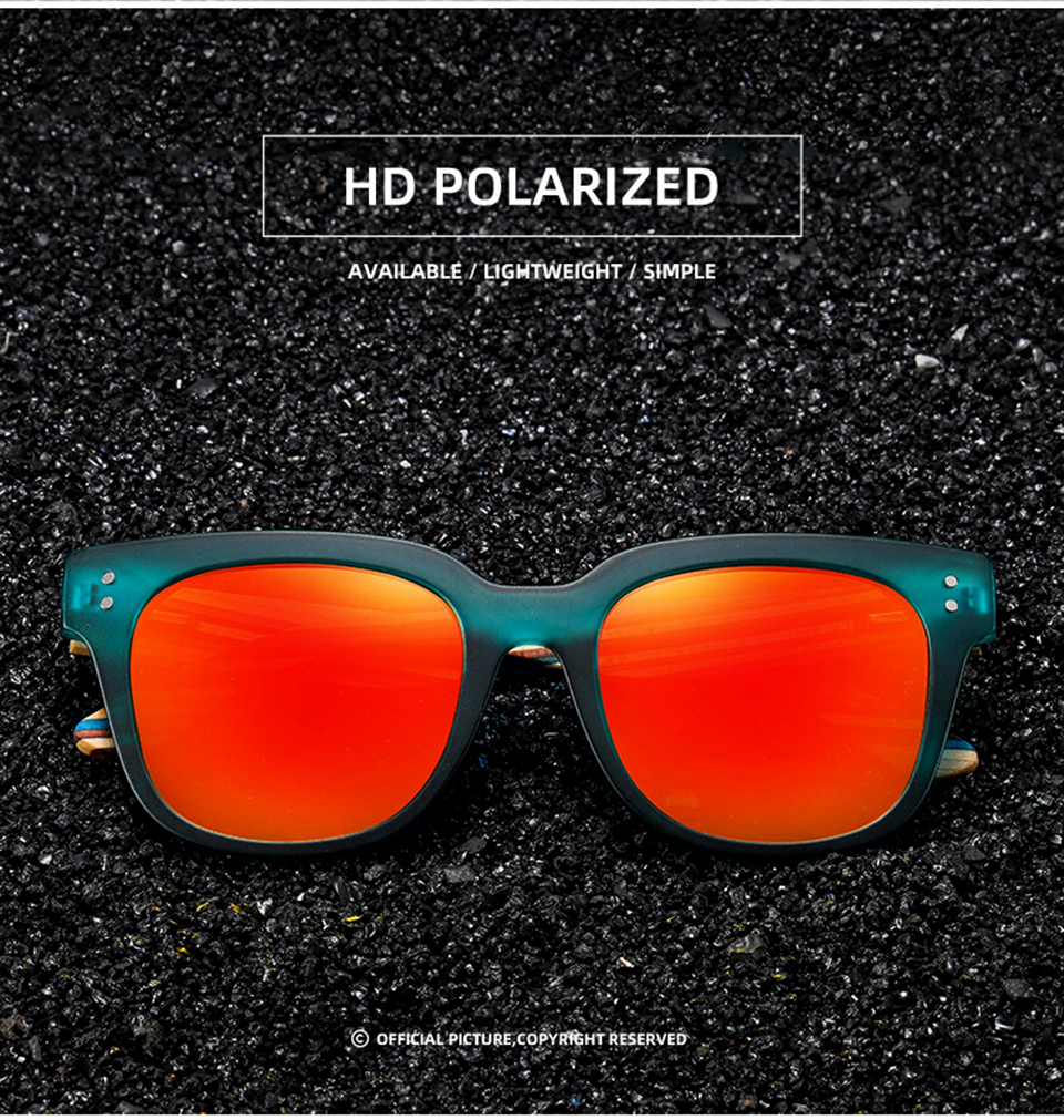 Kingseven Wooden Sunglasses