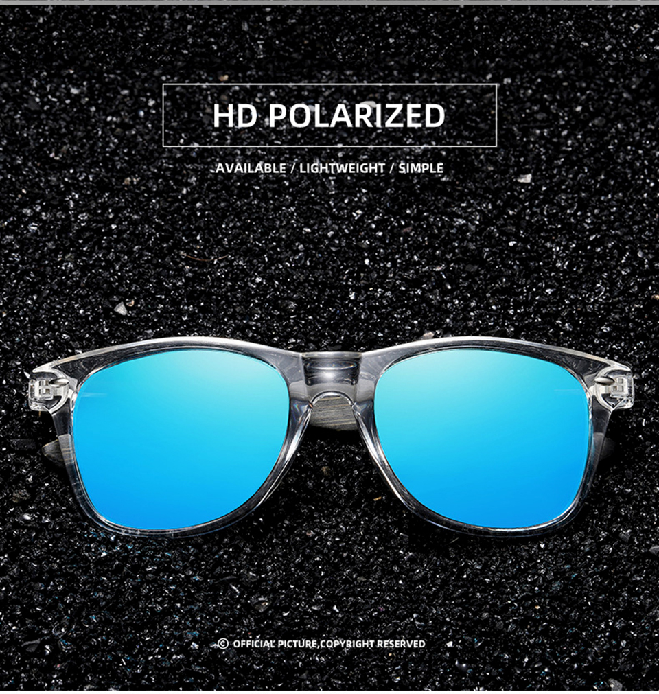 Mirrored Polarized Sunglasses