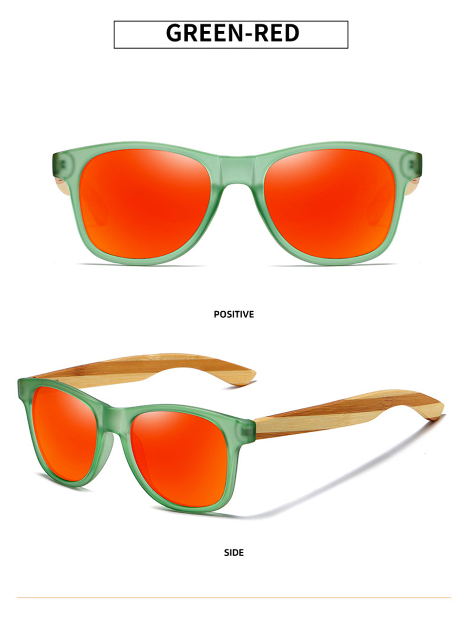 Orange Tinted Sunglasses