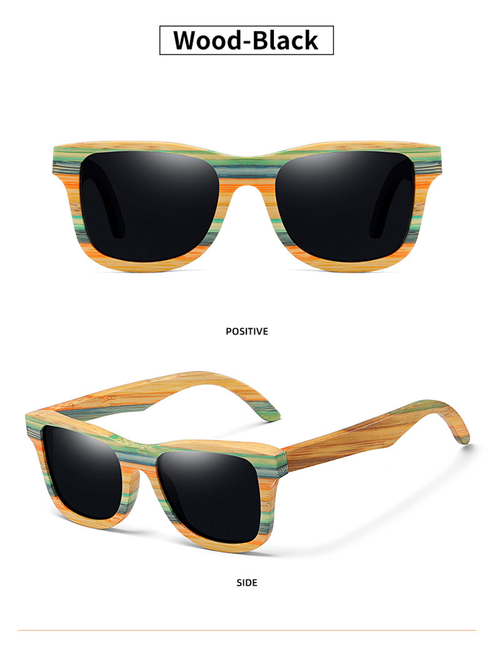 Panda Bamboo Sunglasses