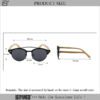 Polarized Bamboo Sunglasses