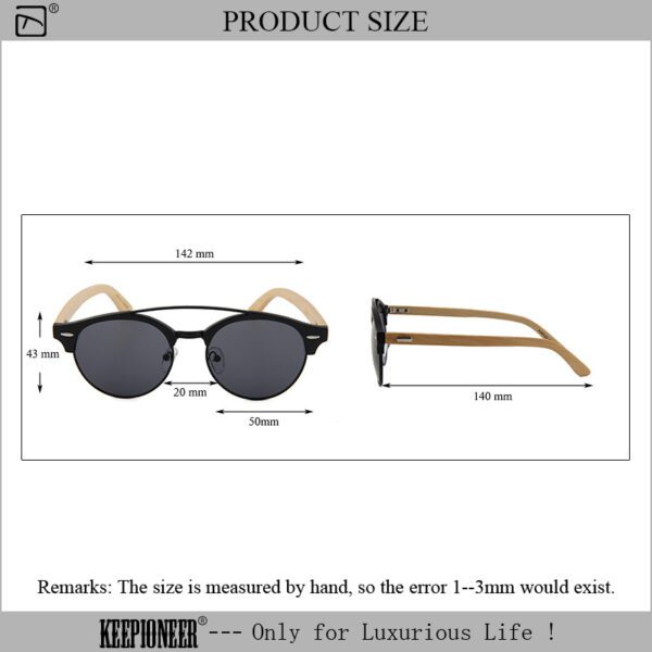 Polarized Bamboo Sunglasses