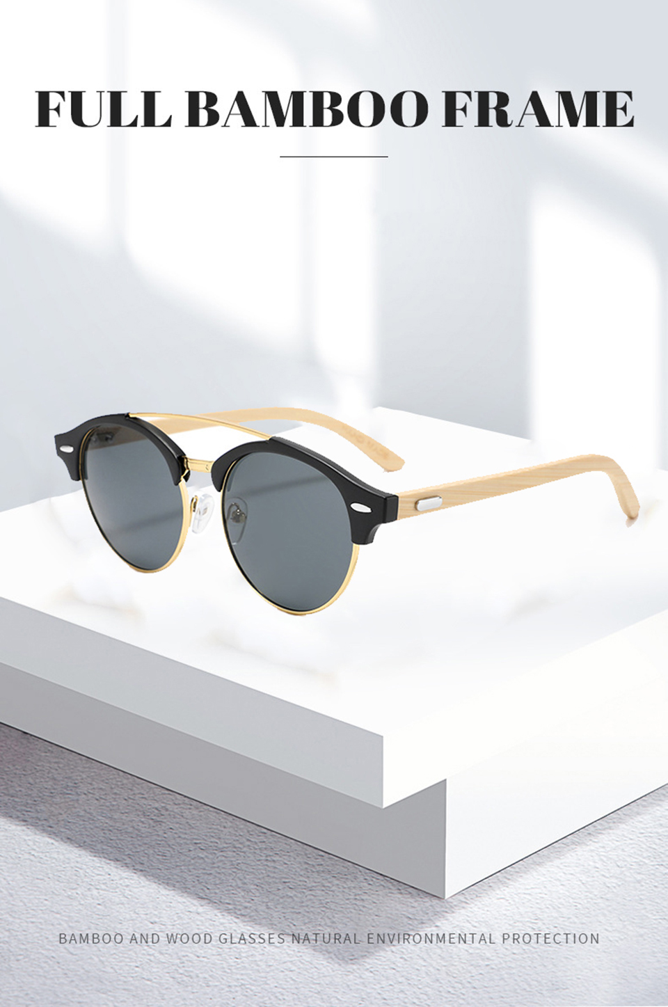 Recycled Wood Sunglasses