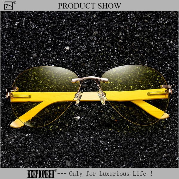 Rimless Sunglasses