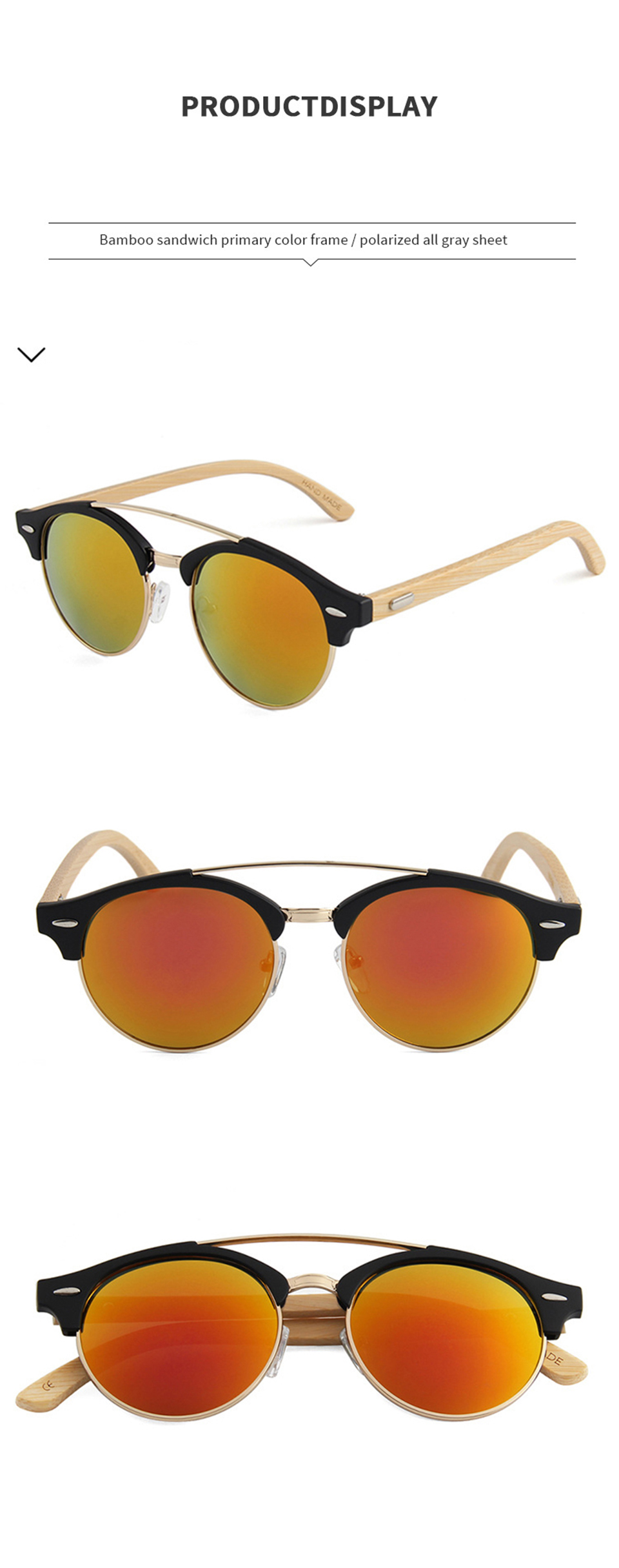Rivet-Style Eyebrow Sunglasses