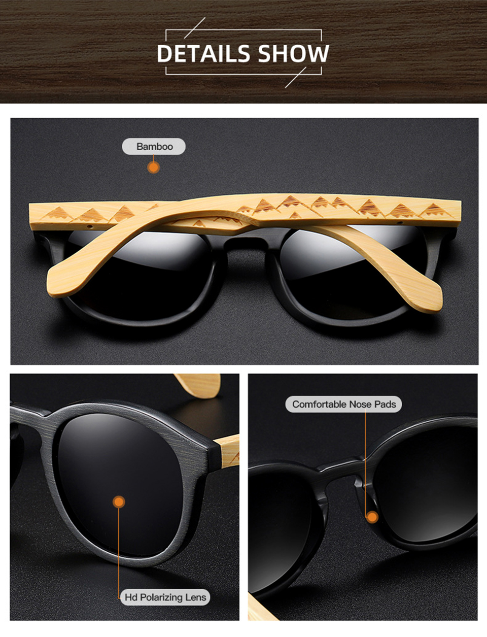 Shades Of Bamboo Sunglasses
