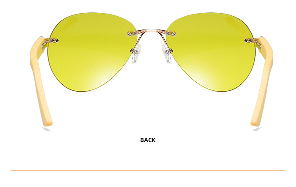 Square Rimless Glasses