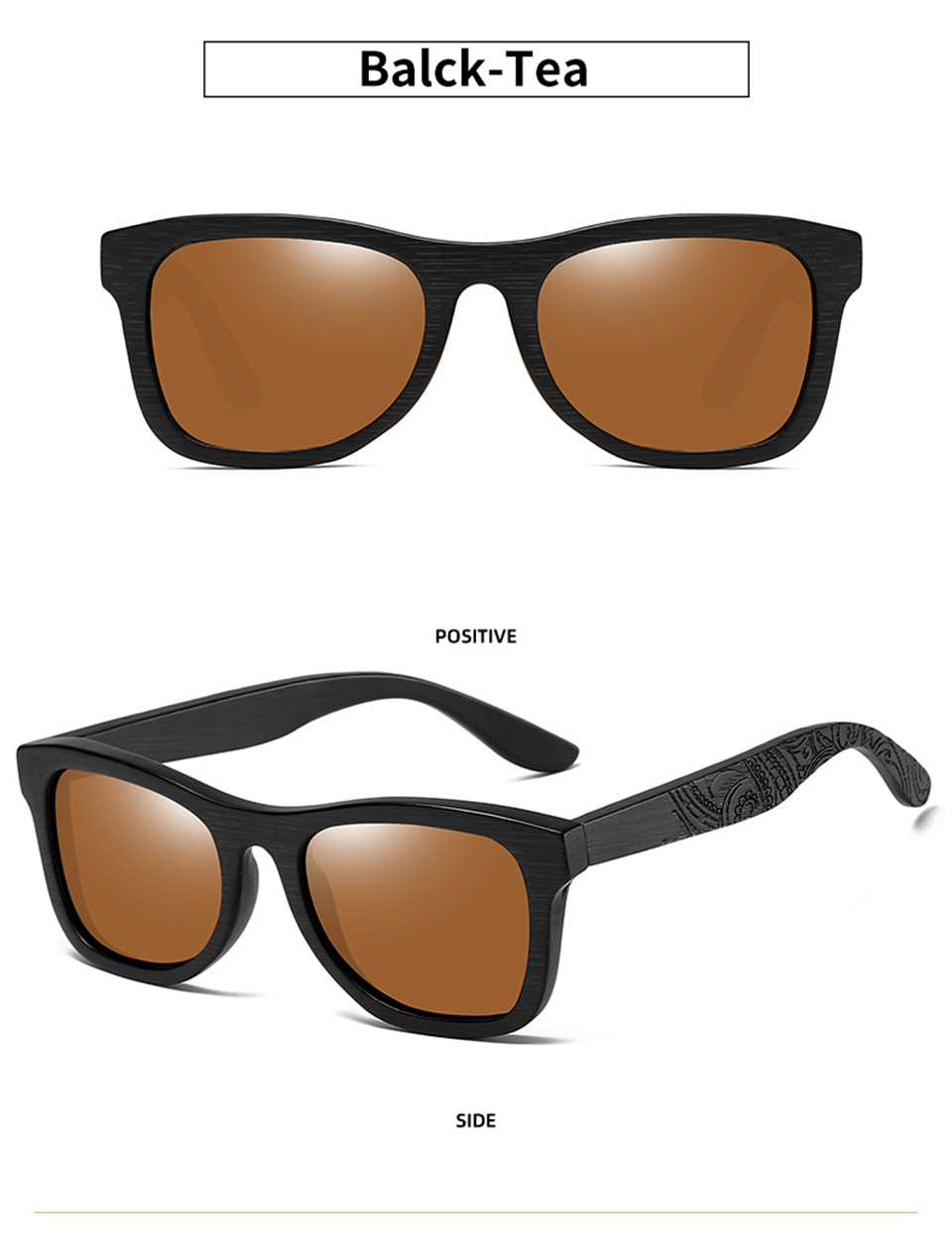 Wooden Sunglasses Polarized Steampunk Sunglasses