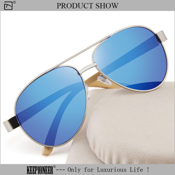 Stylish Aviation Metal Sun Glasses