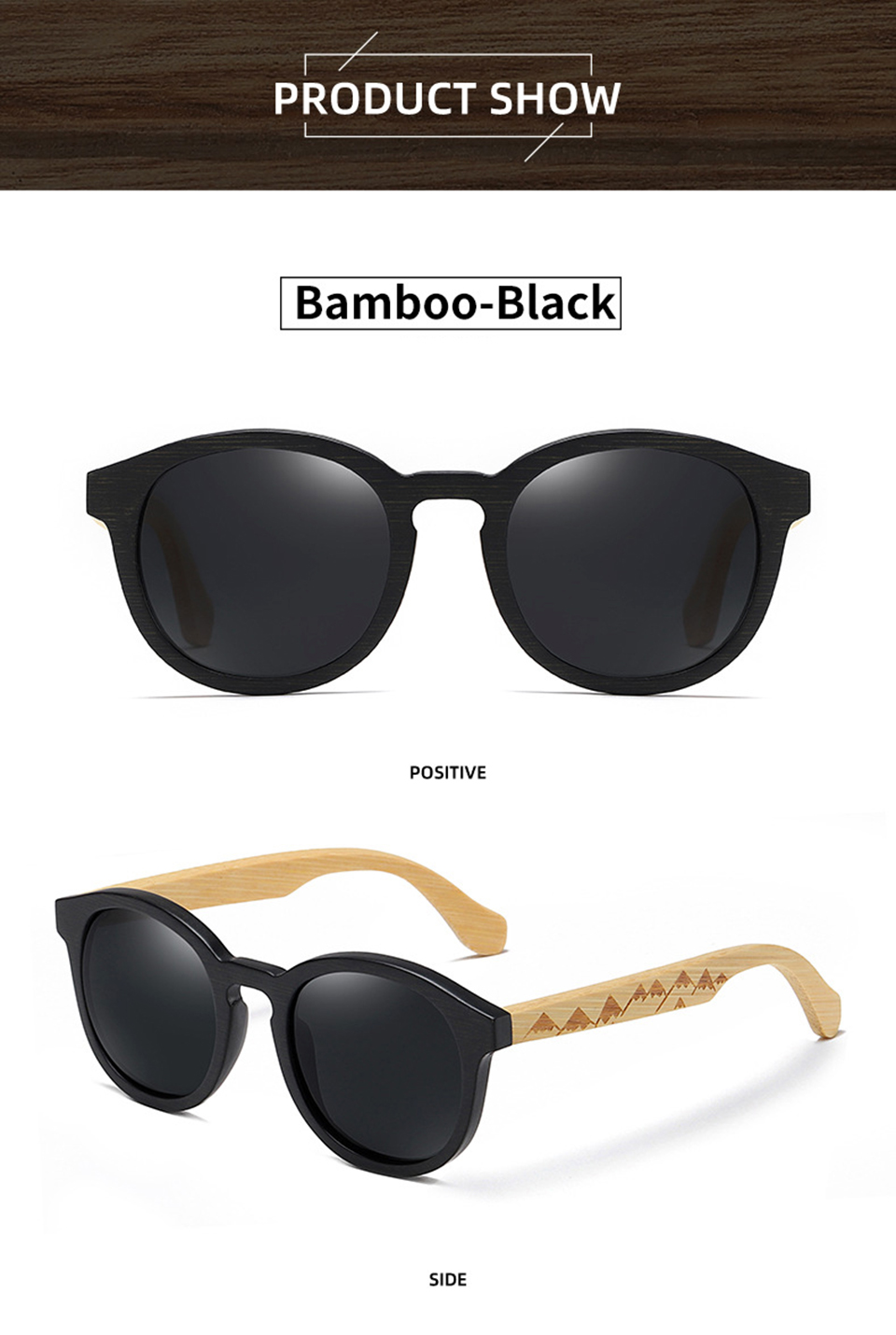 Sunglasses Made From Bamboo