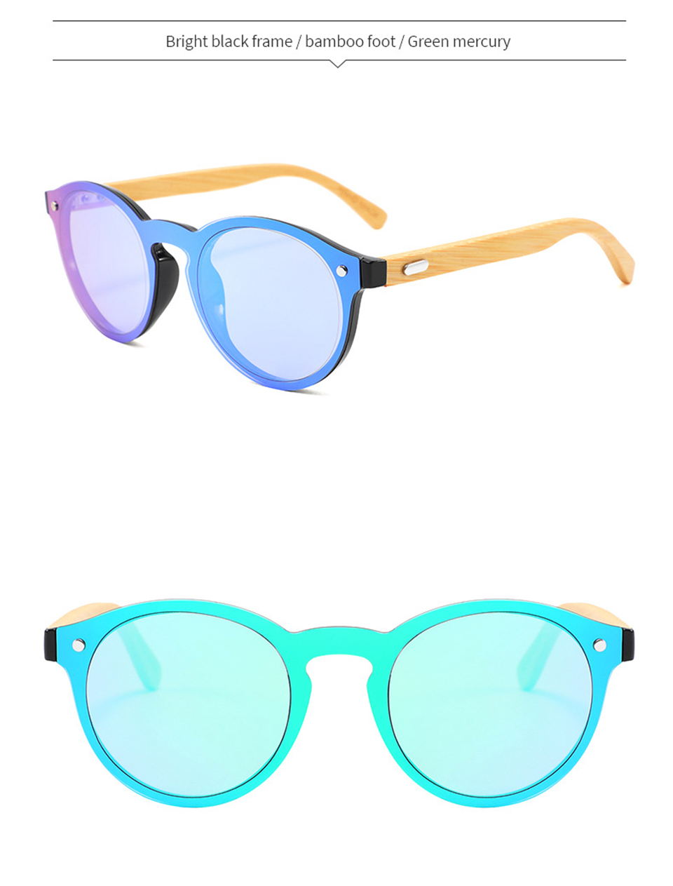 Sunglasses UV Protection Mirrored Lenses