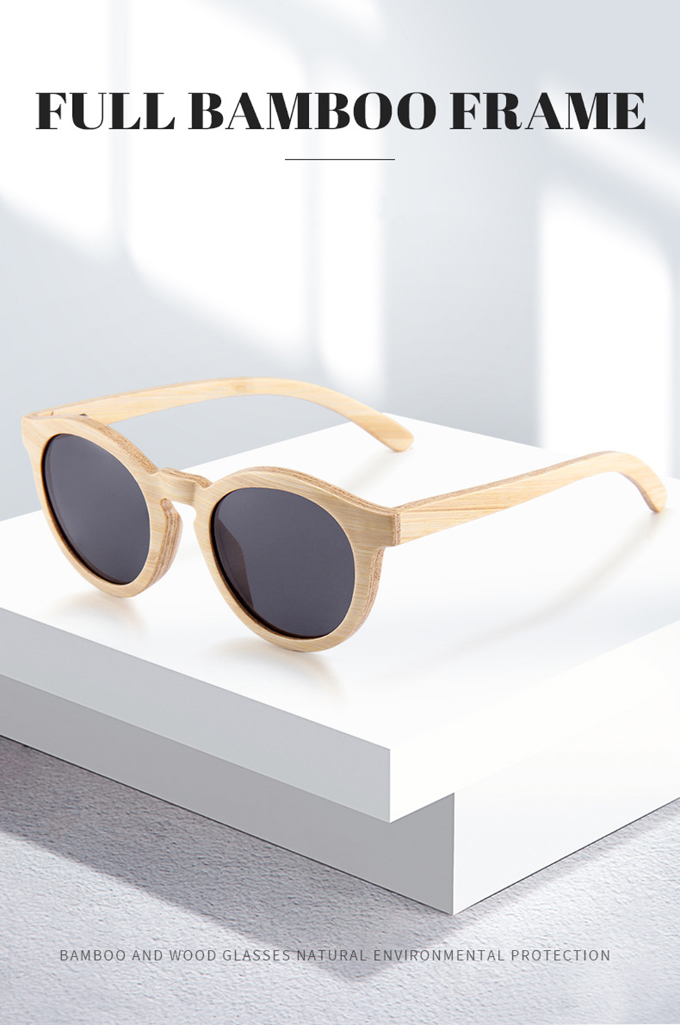 Sustainable Bamboo Sunglasses