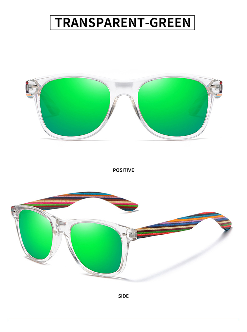 Wooden Frame Sunglasses Toddler Sunglasses