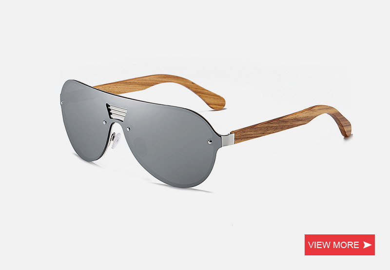 Unisex Wooden Sunglasses