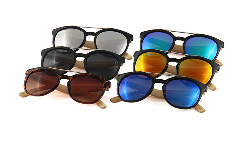 Uv Protection Bamboo Glasses