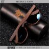 Wood Frame Sunglasses