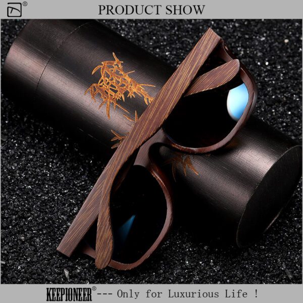 Wood Frame Sunglasses