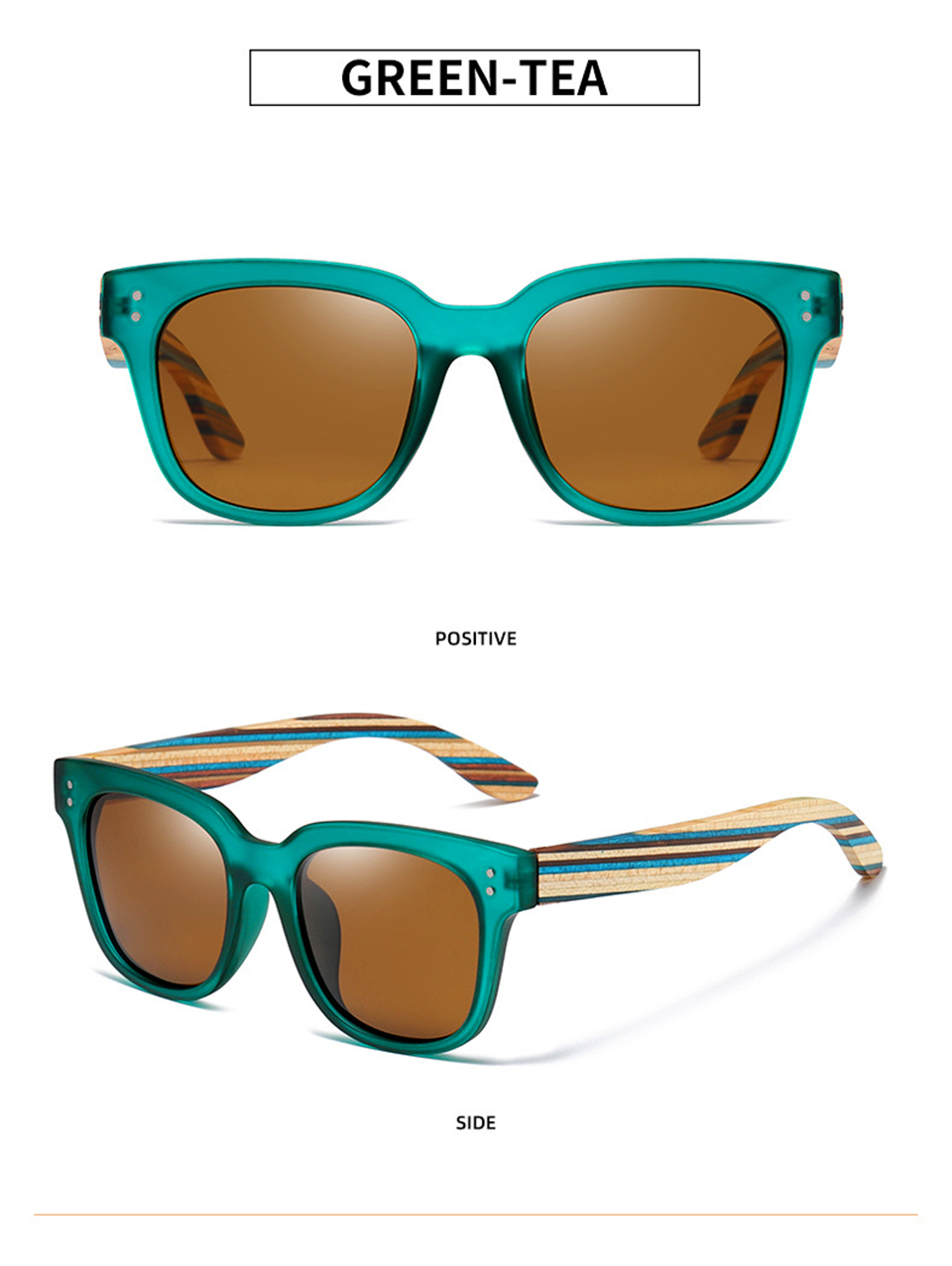 Wood Looking Sunglasses